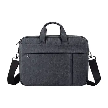 

Laptop Laptop Handbag 13.3"/14.1"/15.4"/15.6" Shockproof Wear-resistant Computer Bag Notebook Shoulder Bag for Travel Outdoor