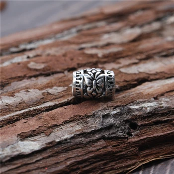 

S925 Sterling Silver Thai Silver Beads Wild Old Retro Fine Jewelry Accessories Jewelry