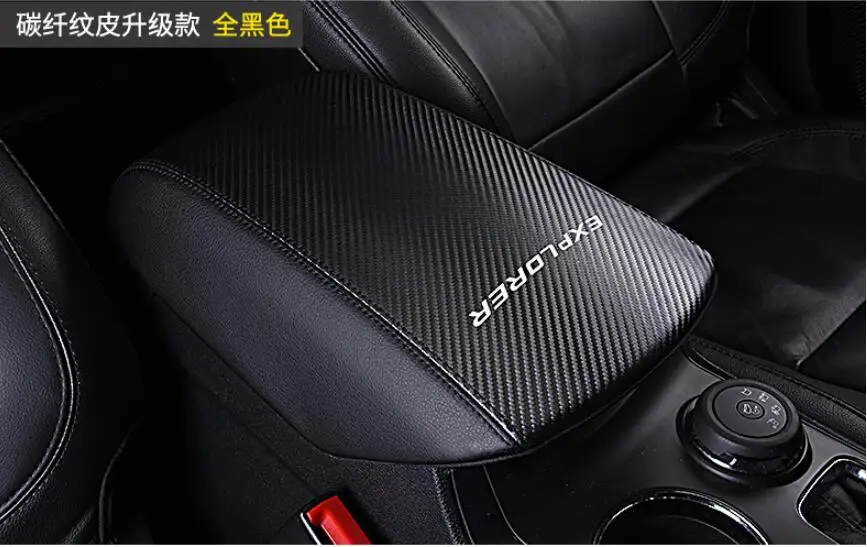 Автомобильный подлокотник, кобура, искусственная кожа, 3 цвета,,, для Ford Explorer, аксессуары, автомобильный Стайлинг, порог