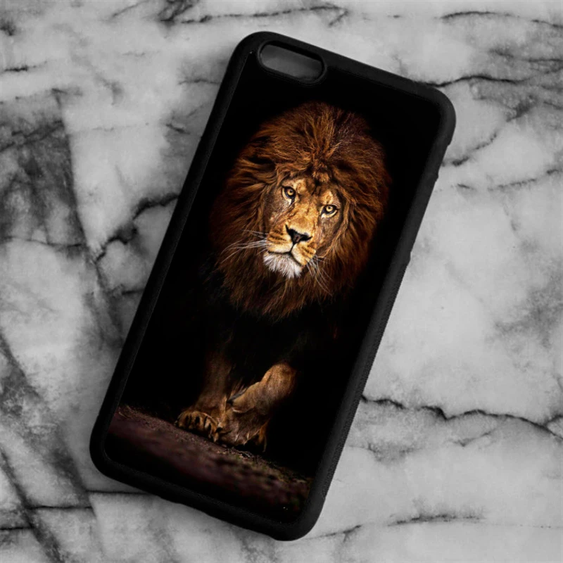 Лаванда KETAOTAO Король джунглей Лев Модный чехол для телефона s для iPhone 4S 5C SE 5 5S 6 6S 7 8 Plus X Чехол Мягкий ТПУ резиновый силиконовый - Цвет: Лаванда