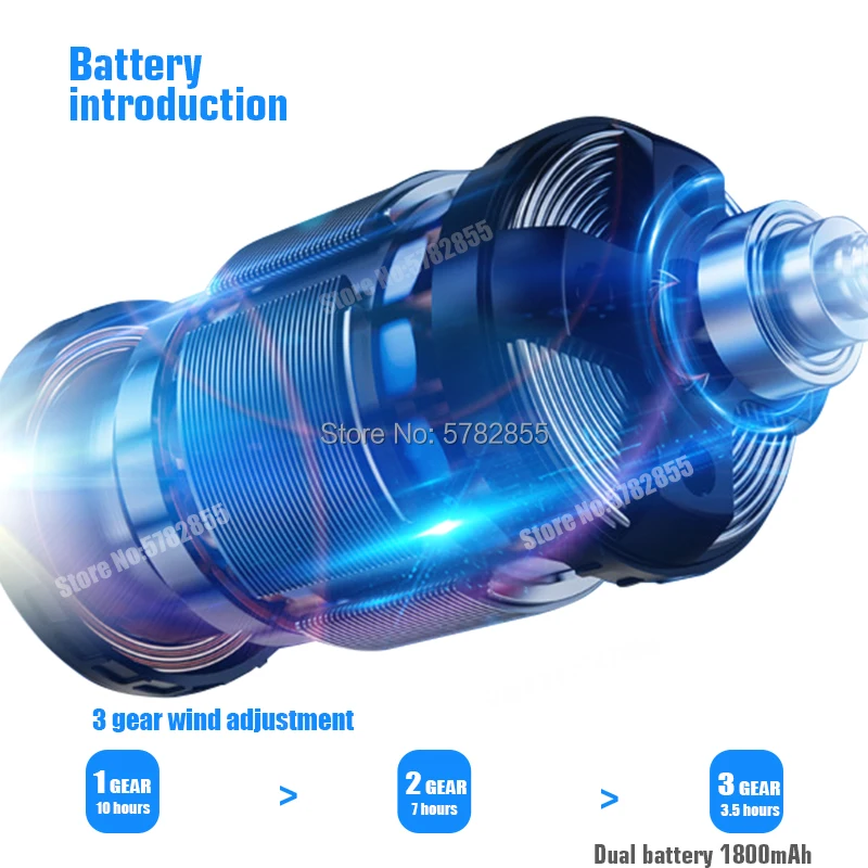 2020 USB Portable personal Neck Fan With Recharge Battery Ultra quiet Wearable Electric Fan handheld Air Conditioner for Room