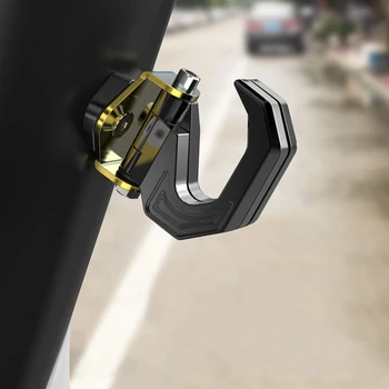 

Motorcycle Luggage Helmet Double Hook Mount Motorcycle Scooter Helmet Holder Bag Bottle Hook Hanger With Screw