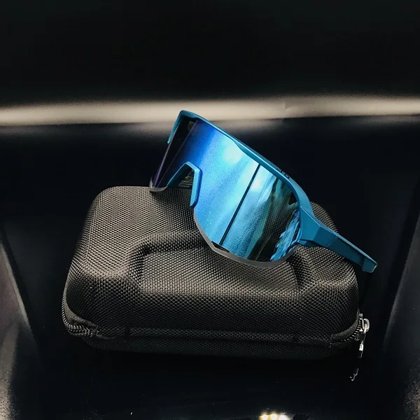 3 Lens Polarized 01 Открытый поляризационные 3 линзы велосипедные очки для мужчин и женщин велосипедные очки для бега солнечные очки Mtb Горная дорога велосипед очки - Цвет: 3 Lens Polarized 01