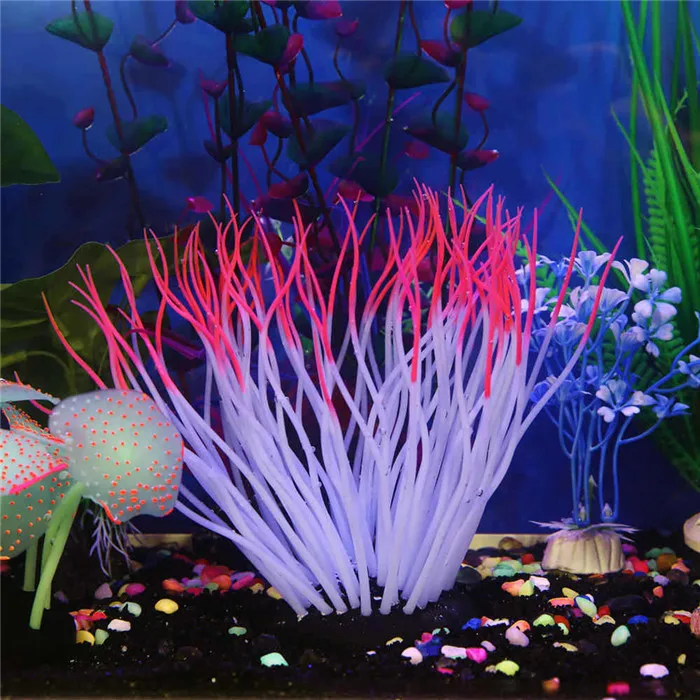 Luminous Glow-in-the-Dark Aquarium Coral Decor