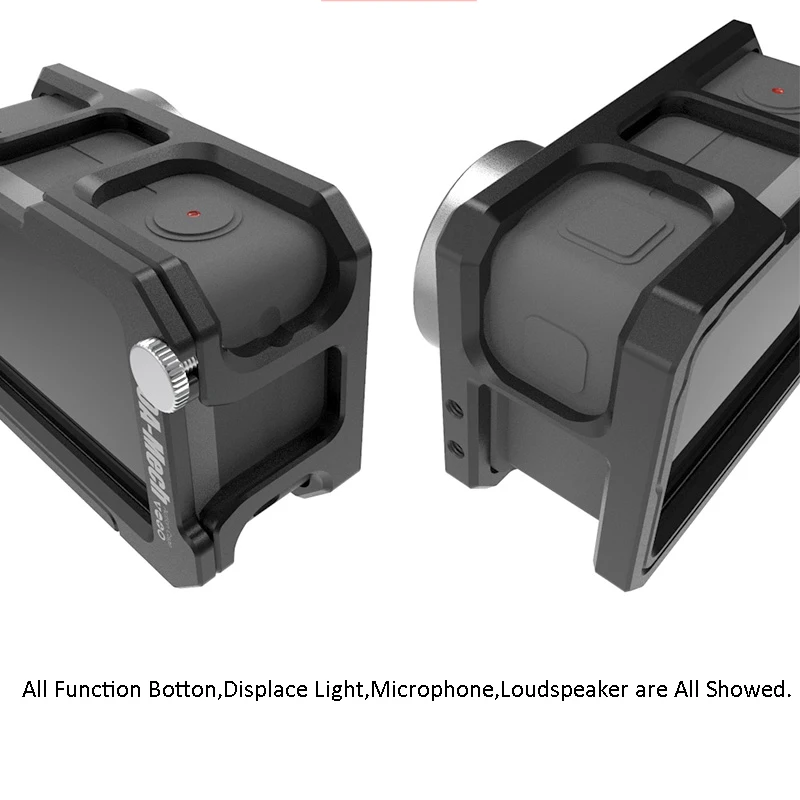 Osmo Action Sport camera Frame Корпус Корпуса для микрофона заполняющий светильник Штатив для DJI OSMO ACTION camera Cage защитный чехол