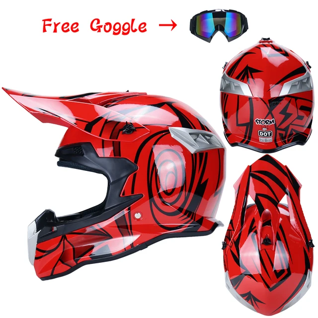 DOT Approved capacetes motocross helmet 