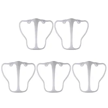 

5PCS Bigger Mask Bracket 3D Face Bracket Internal Support Frame Reusable Face Inner Support Bracket For More Breathing Space