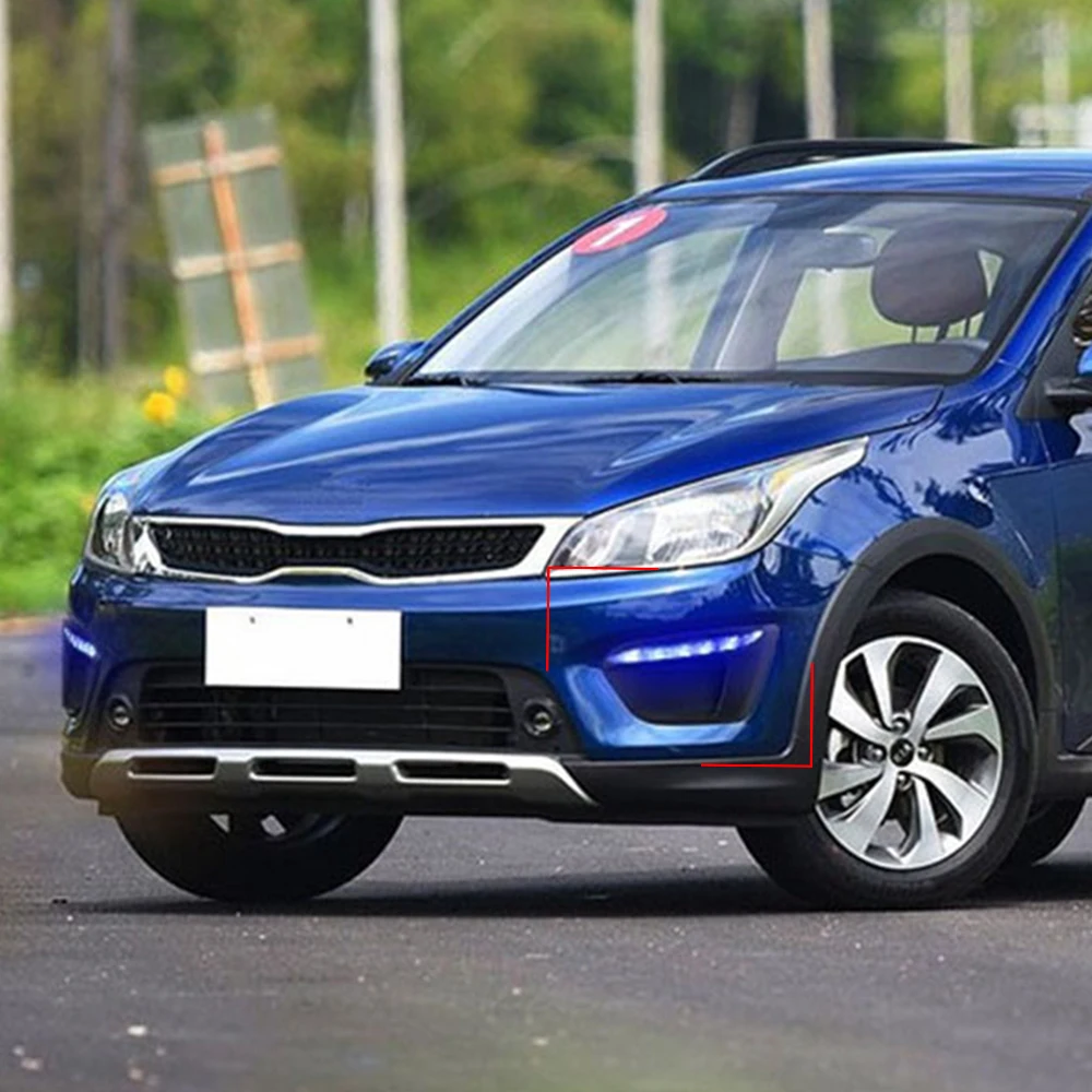 CSCSNL 1 пара супер ярсветодиодный одов для России KIA RIO X Line 2018 2019 Автомобильные