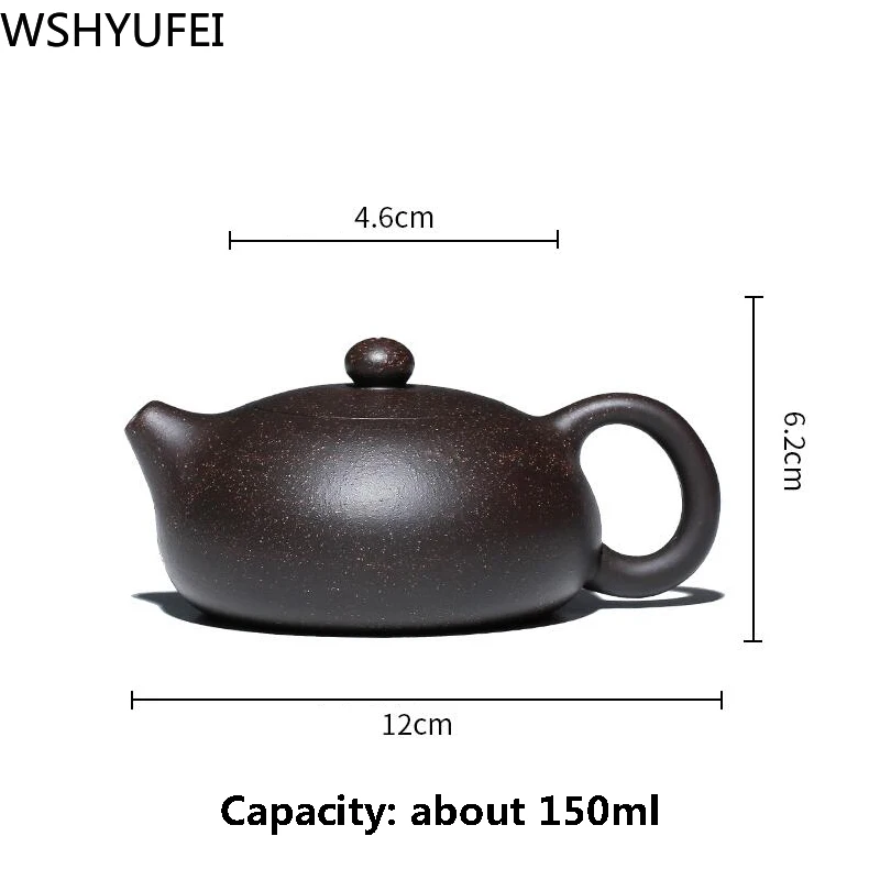 Чайный сервиз Dahongpao oolong чайный из фиолетовой глины 150 мл|Заварники| |