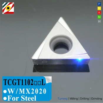 

EDGEV Cermet Inserts TCGT110202L TCGT110204L W Carbide Ceramic Cutter CNC Lathe Internal Turning Tools Machining Steel T1200A