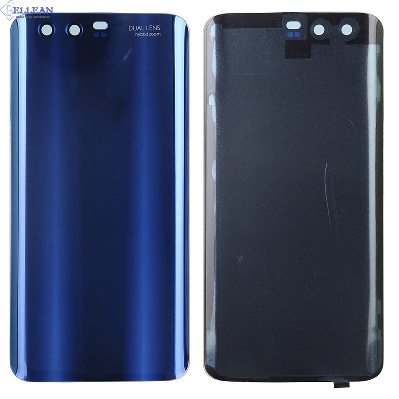 Чехол-накладка для huawei Honor 9, задняя крышка для батареи, 3D стекло, гладкий Чехол на заднюю дверь, замена 1 шт