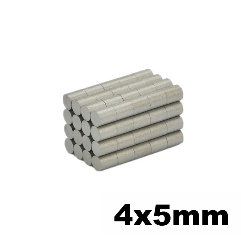 SmCo магнитный диаметр диска цилиндра. 4x5 мм YXG28H 350 градусов C высокотемпературные постоянные редкоземельные магниты 100 шт
