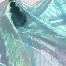 150*100 см/шт. Изысканная Лазерная сетчатая ткань, многоцветная одежда, скатерть, занавески, материалы для украшения, сделай сам, Hnadcraft, швейные принадлежности