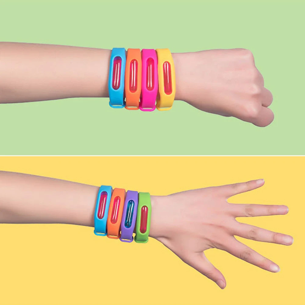 Hot Bracelet+Anti Mosquito Capsule Pest Insect Bugs Control Repellent Wristband For Kids Killer Dropship 1set |