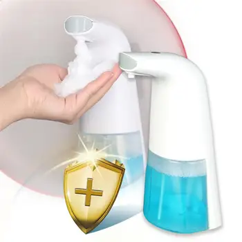 

300ML Automatic Induction Soap Dispenser Wall Mounted Dual-purpose Plastic Timing Disinfectant Water Dispense USB Charger
