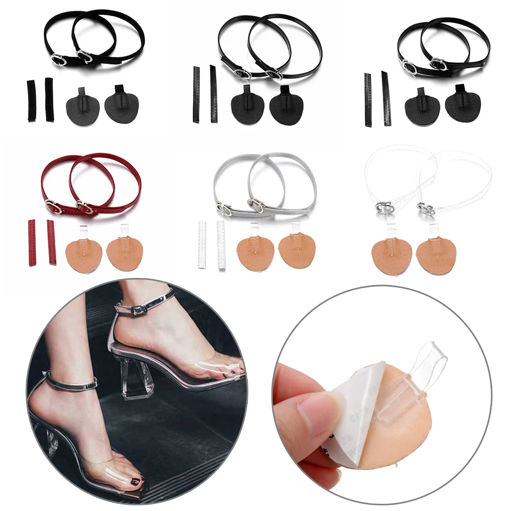Anti-slip Shoelaces for High Heels Women Adjustable Ankle Shoe Belt Holding Loose Bundle Fashion Shoelace Tie Straps Band Lace shoe laces shoelaces without ties elastic shoelaces elastic shoe laces shoe accessories shoelace buckle