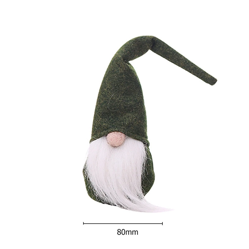 30CM Christmas Old Man Faceless Stand Doll Toy Festival New Year Dinner Party Christmas Decorations for home kids Xmas Gifts Toy