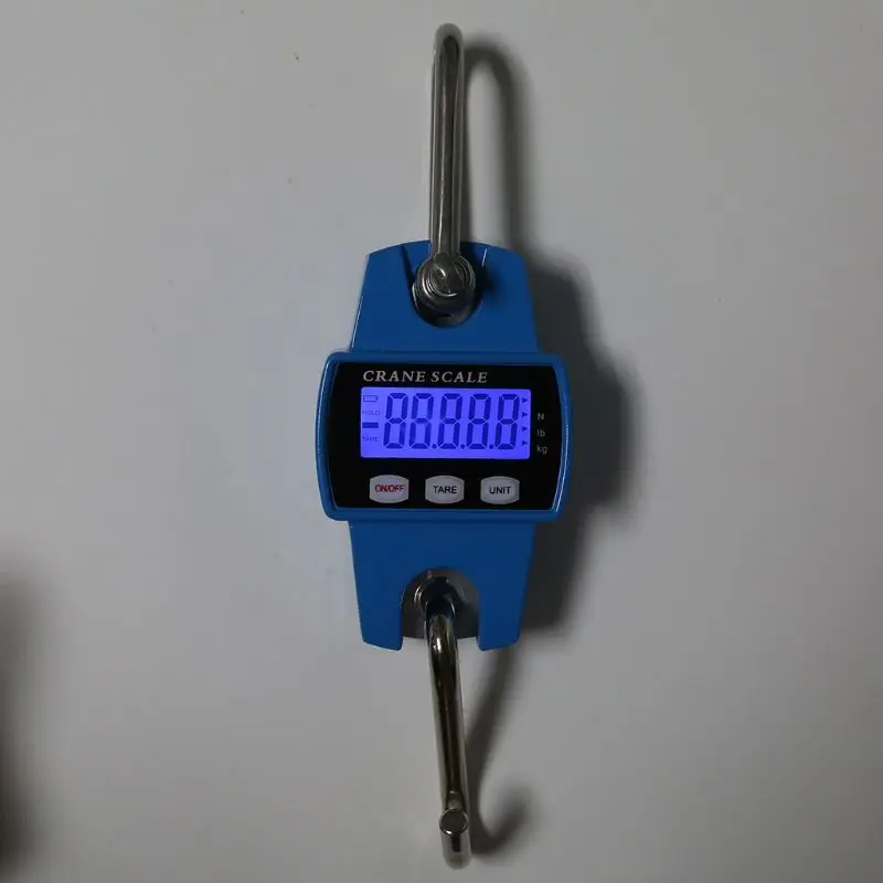 300 кг/600lb Heavy Duty цифровые крановые весы висящий мини весы с крючком Чемодан