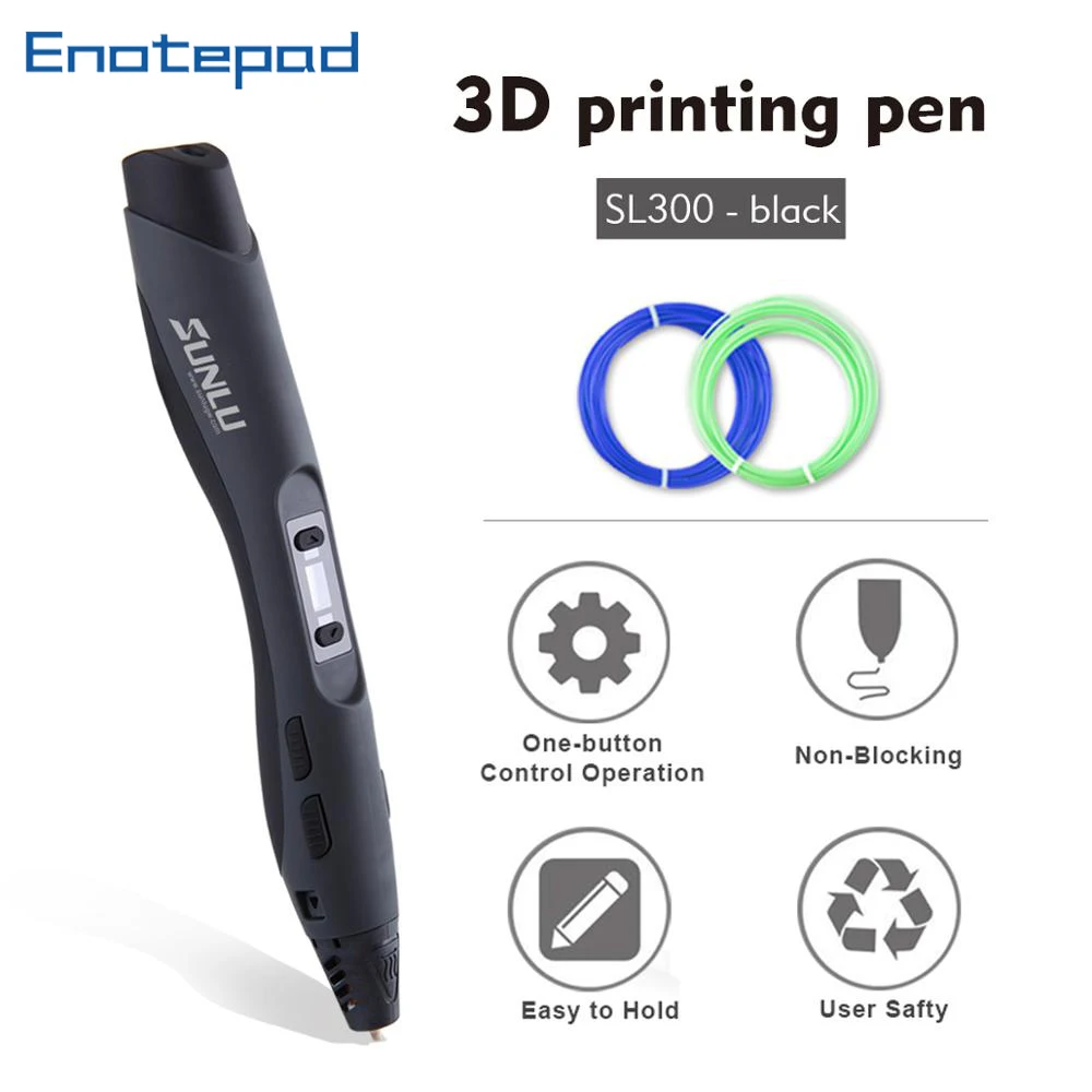3D Printing Pen SL 300 Print Professional 3DPens PLA ABS Filament Sublimation Printer Pencil printer kit