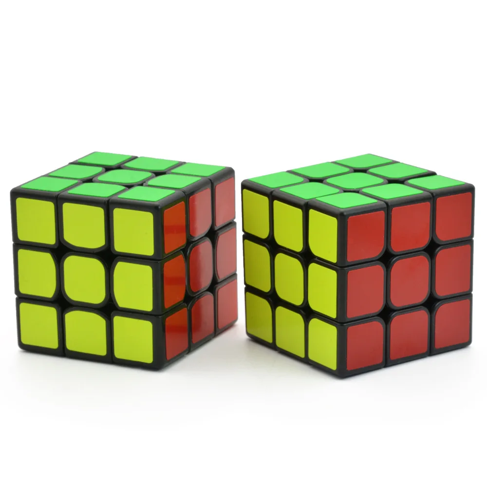 YJ 3x3x3, 5,7 см, профессиональный магический куб, скоростной нео куб, Магический кубик, наклейка для взрослых, антистрессовая головоломка, подарки, игрушки для детей