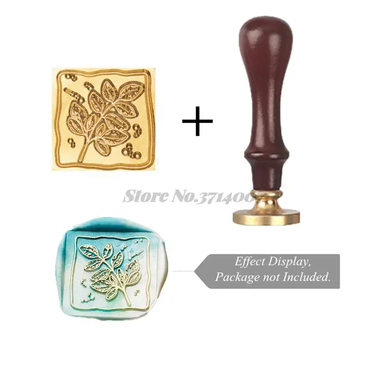 2022 Plant Rose Flower Wax Seal Stamp Retro Life Tree Cat Butterfly Antique Scrapbooking HEAD Wedding Decorative Invitation 