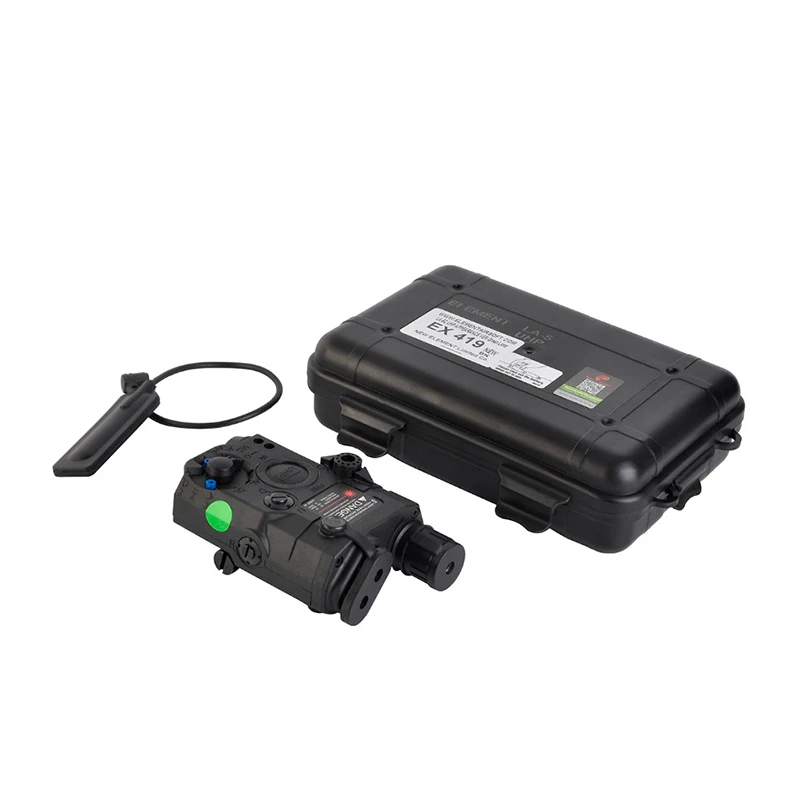 Светодиодный фонарь Element Airsoft PEQ 15 тактическая ламсветильник Surefir M600 зеленый лазер