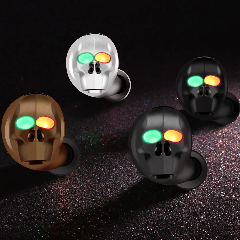 mosunx Wireless Bluetooth Sports Headset HOT Mini Wireless BT Skull earbudss Handsfree Headset for iPhone for Samsung