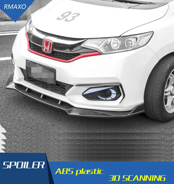 Для Honda FIT JAZZ комплект спойлера 2018 2019 для ABS задняя губа задний спойлер передний