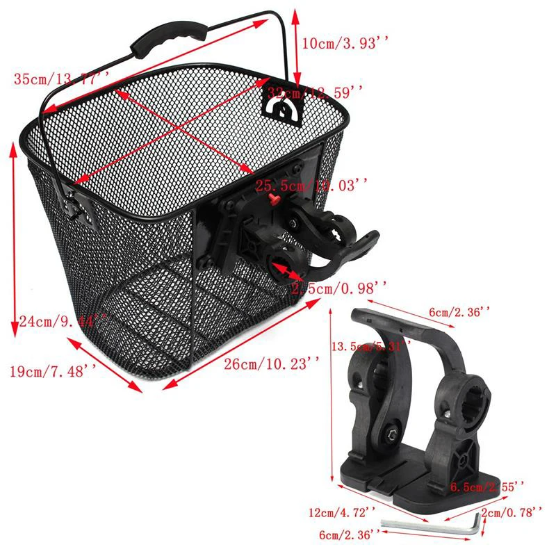 Flash Deal Metal Mesh Basket For Mtb Mountain Bike Cycling Bicycle Front Foldable Basket Riding Rear Pannier Quick Release Shopping Handl 7 Flash Deal Metal Mesh Basket For Mtb Mountain Bike Cycling Bicycle Front Foldable Basket Riding Rear Pannier Quick Release Shopping Handl 7