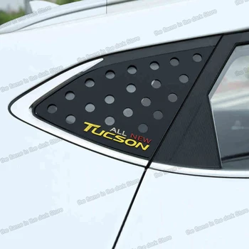 

Lsrtw2017 Car Window Rear Triangle Net Panel for Hyundai Tucson 2015 2016 2017 2018 Styling Accessories Shutter