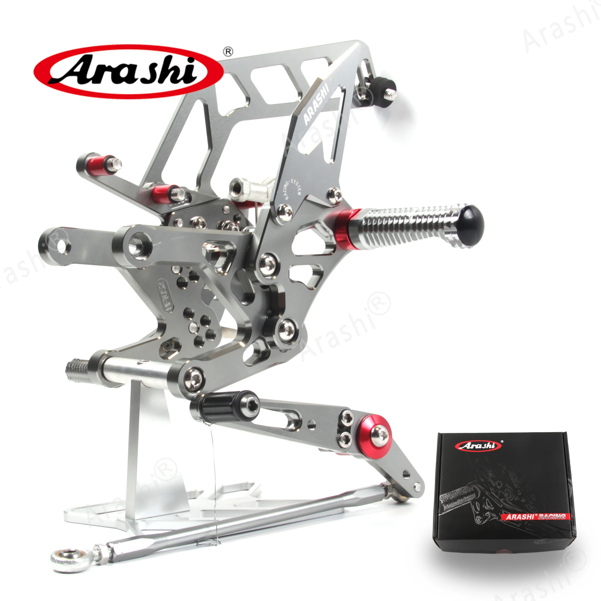 

Arashi Motorcycle Rider Rearset For YAMAHA MT10 FZ10 2016 2017 CNC Adjustable Footrest Foot Pegs MT FZ 10 MT-10 FZ-10