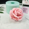 Bloom Rose Flower shape 3D Silicone Mold Soap Making DIY Wedding Cake Mold Cupcake Jelly Candy Decoration Craft Baking Tools ► Photo 2/6