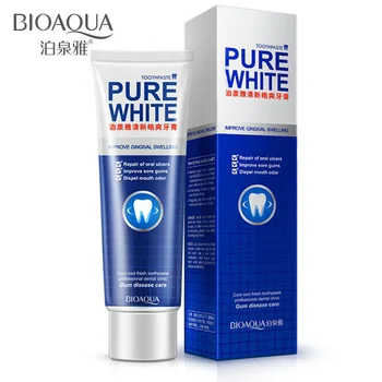 

Fresh Mint Toothpaste Tooth Whitening Toothpaste Remove Stain Antibacterial Allergic Cleaning and Care Toothpaste Tooth Paste