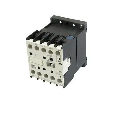 CJX2-K0910 24 вольт катушки 35 мм DIN Rail 9A три полюса 3P 1NO контактор переменного тока