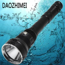 8000лм профессиональный фонарик для дайвинга XHP70.2 светодиодный водонепроницаемый фонарик для подводного плавания 100 м IPX8 Водонепроницаемая походная лампа для дайвинга