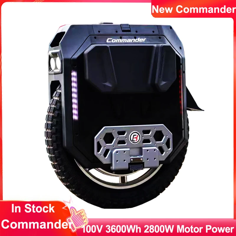 В наличии Commander, Моноцикл 2800 Вт, двигатель C30/C38