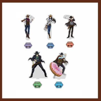 

1pc Cool Japanese Anime GINTAMA Acrylic Stand Figure Model Plate Holder Cake Topper Toys Desktop Decor for Kids Boy Gift