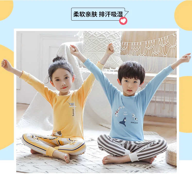 Детская одежда для сна для мальчиков; зимние хлопковые комплекты для маленьких девочек; детские рождественские пижамы для мальчиков; детская одежда для сна; От 2 до 13 лет; одежда для подростков