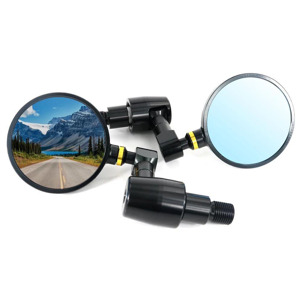 

Motorcycle Handle Bar End Mirrors Rearview Mirrors CNC Aluminum For Yamaha MT-07 MT-09 MT10 FZ1/FZS1000 Fazer FZ6 Fazer FZ6R XJ6