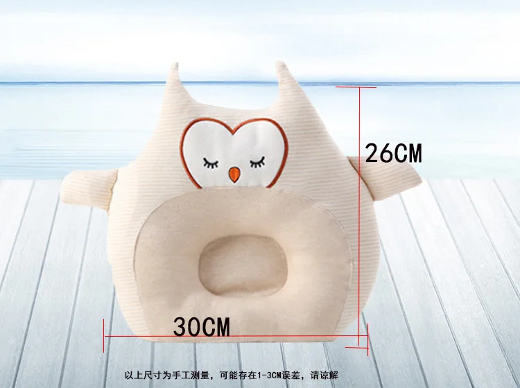 Muslinlife Baby Pillow Newborn Head Protection Cushion Baby Bedding Infant Nursing Pillow Toddler Sleep Positioner Anti Roll