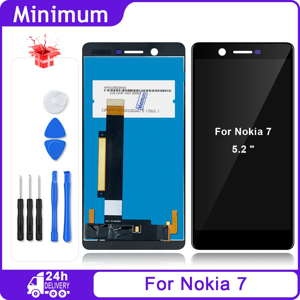 ЖК-дисплей 5 2 дюйма для Nokia 7 N7 дигитайзер сенсорного экрана в сборе запасные части