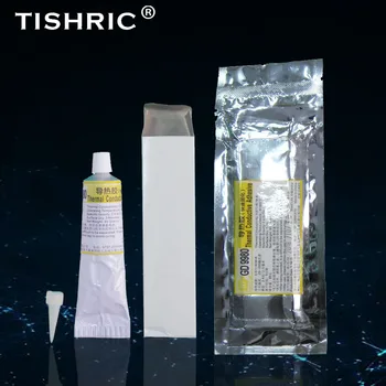 

TISHRIC 85g GD9980 Thermal Paste Thermally Conductive Adhesive Silicone Heat Sink CPU Cooler Cooling Fan With Adhesive ST10
