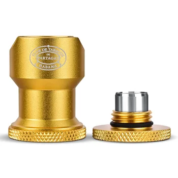 

COHIBA Cigar Ashtray Holder Mini Portable Single Cigar Holder With Cigar Punch