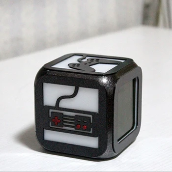 

Multifunction 3D Gamepad LED Digital Wall Clock Date Time Nightlight Display Table Desktop Clocks Alarm Clock For Home