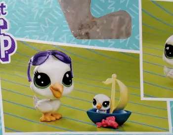 

New in box Mommy & Teensie Baby Blanche Pelicano #87-88 Pets 2"