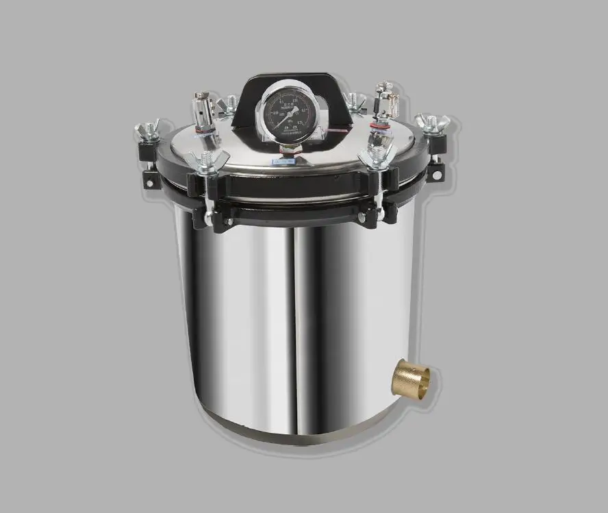 

High Quality 18L XFS-280A Portable Stainless Steel Heating Autoclave High Pressure Sterilizer H#
