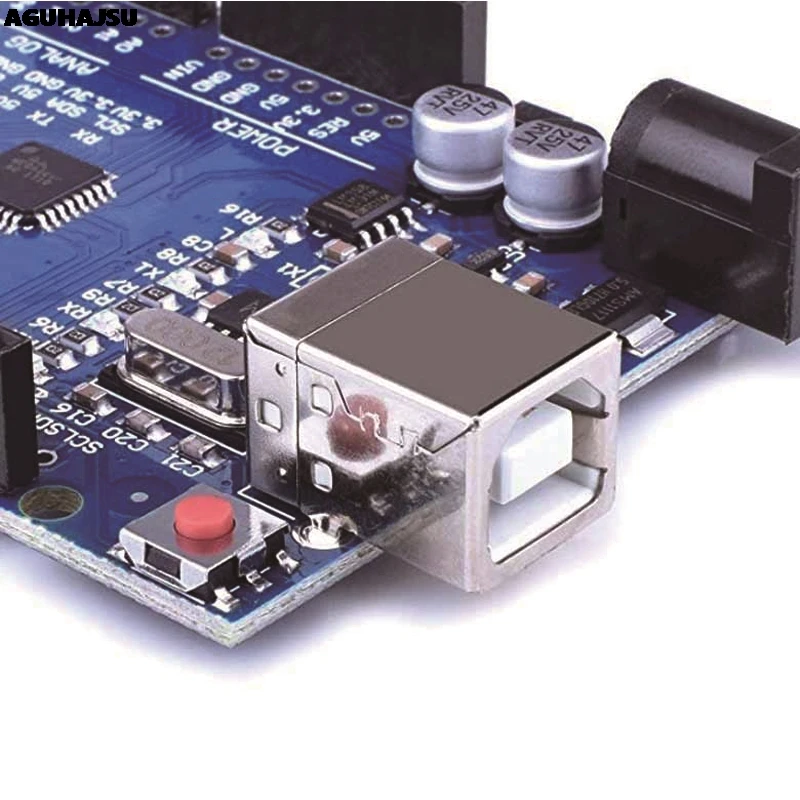 Макетная плата UNO R3 ATmega328P CH340 CH340G для Arduino с прямым штырьком|Интегральные схемы| |