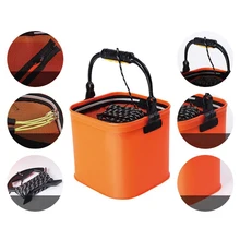 Наружное складное ведро из ЭВА, переносное ведро для кемпинга, пешего туризма, рыболовное ведро, рыболовные сумки