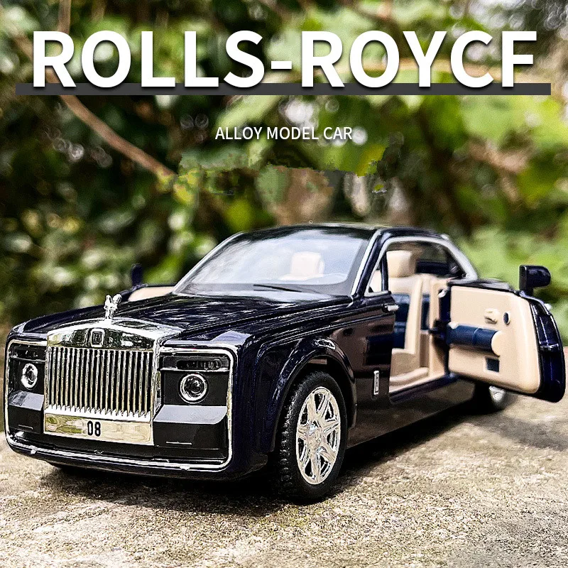 1/24 Rolls Royce Sweptail Alloy Luxy Car Model Diecasts Metal Toy