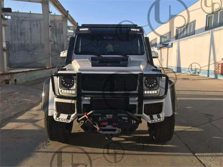 W463 G класс G500 G63 4X4 соединить детали для переднего бампера и крыши стойки железные веревки крыши в бык бар 1990~ 2018y